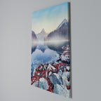 TRANQUIL WATERSCAPE Quadro em tela vertical