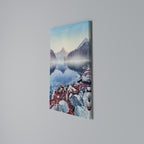 TRANQUIL WATERSCAPE Quadro em tela vertical