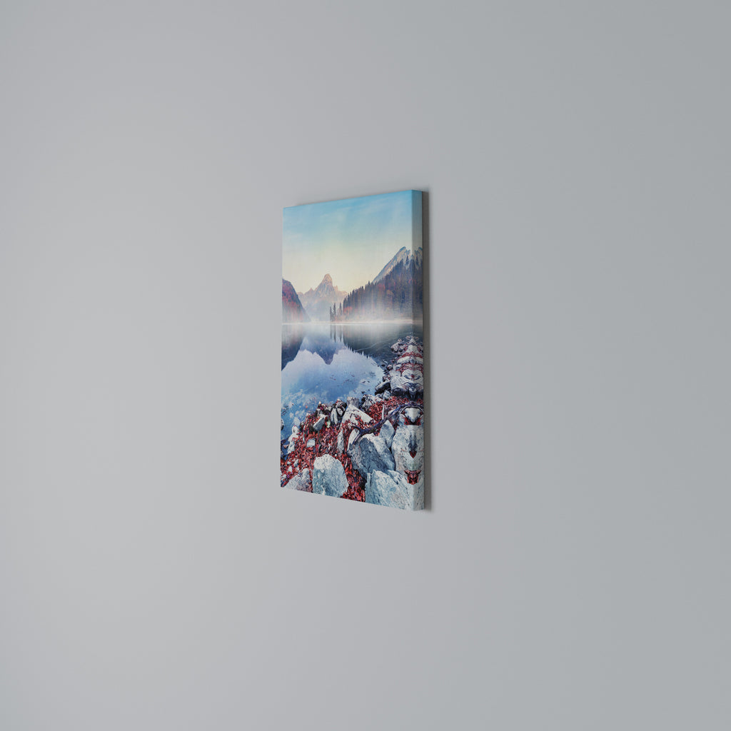 TRANQUIL WATERSCAPE Quadro em tela vertical