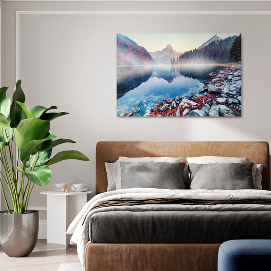 TRANQUIL WATERSCAPE Horizontal Canvas Print