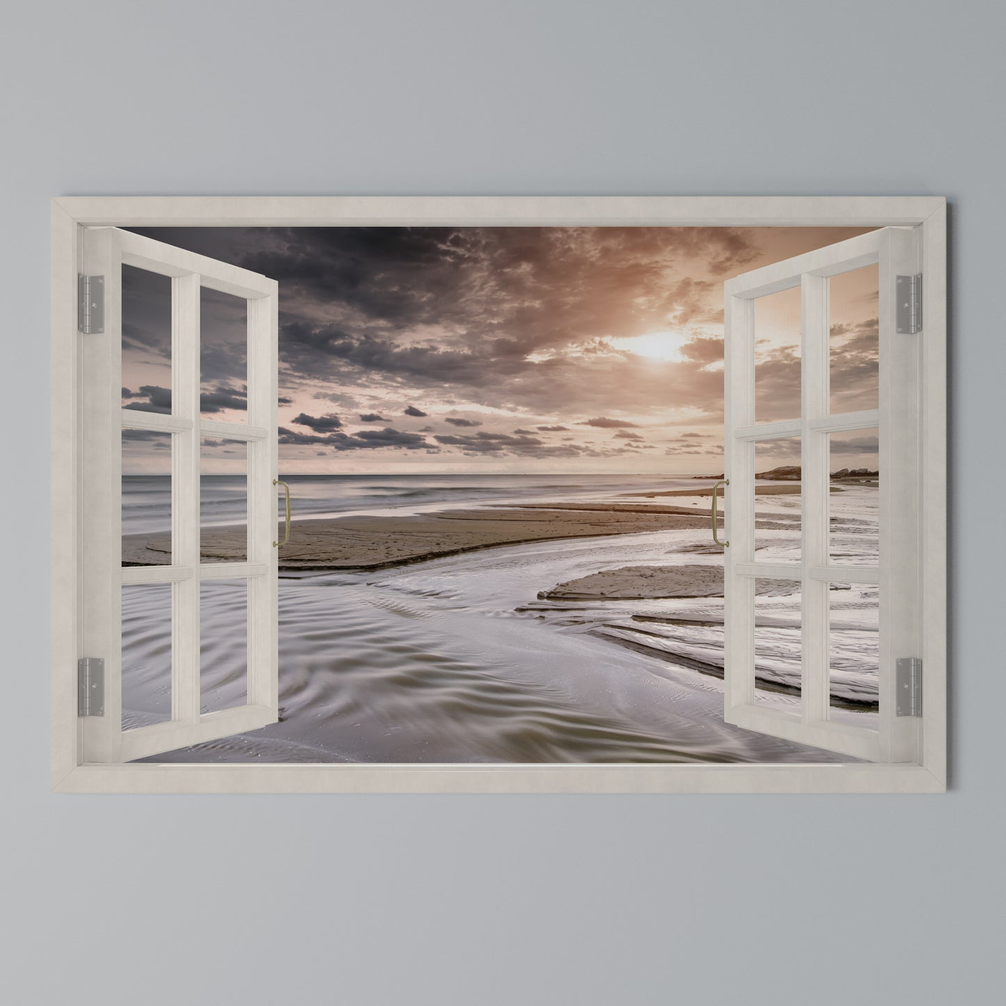 OPENING TO SERENITY Horizontal Canvas Print