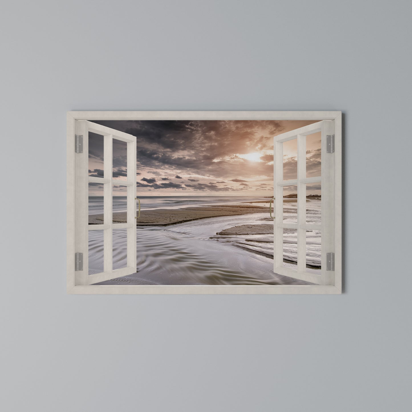 OPENING TO SERENITY Horizontal Canvas Print