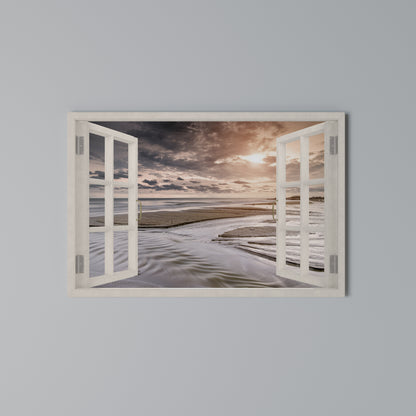 OPENING TO SERENITY Horizontal Canvas Print