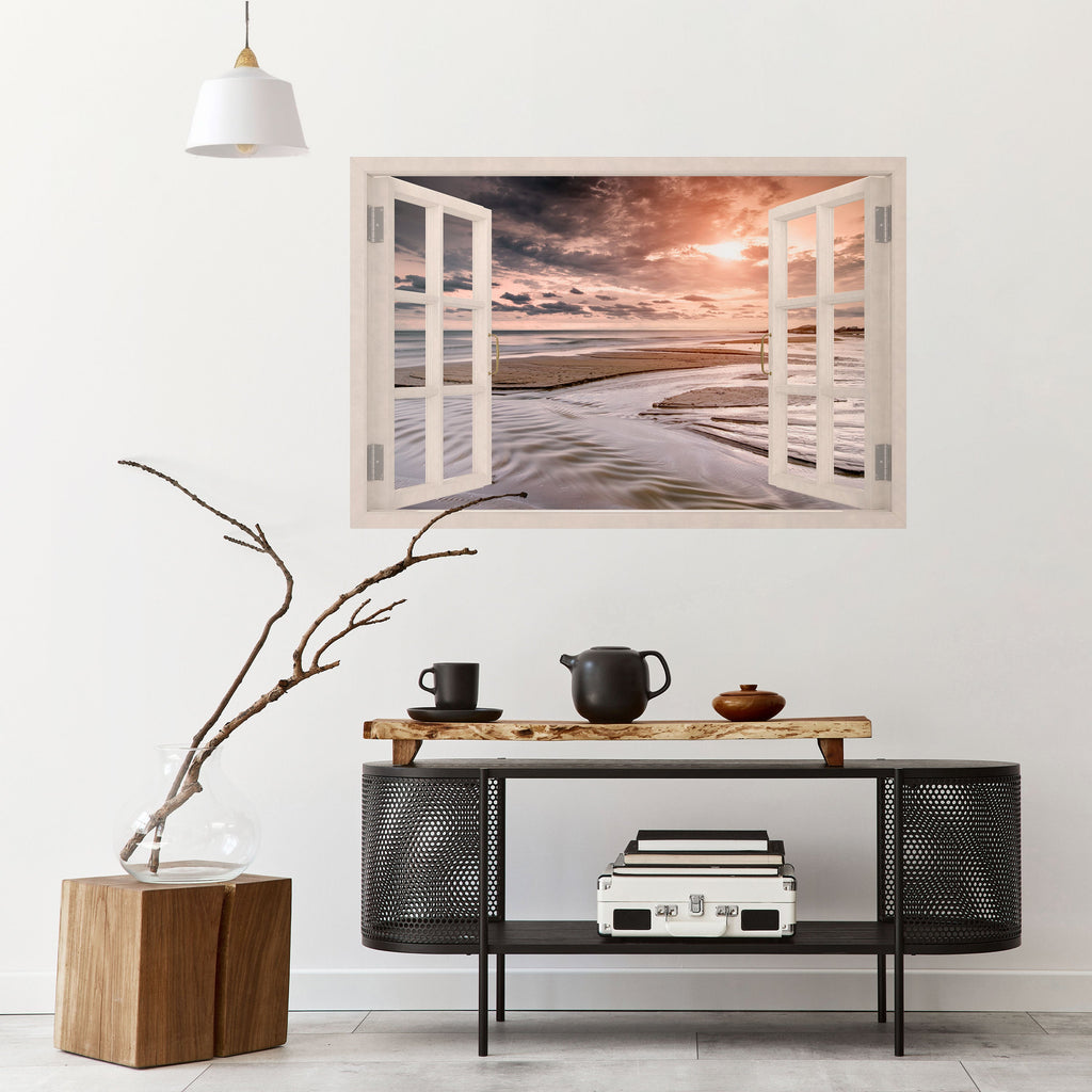 OPENING TO SERENITY Peel and Stick Horizontal Poster