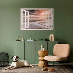 OPENING TO SERENITY Peel and Stick Horizontal Poster