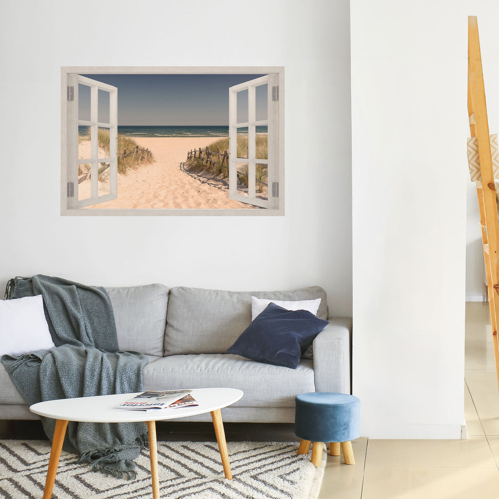 SANDY DREAMSCAPE Peel and Stick Horizontal Poster