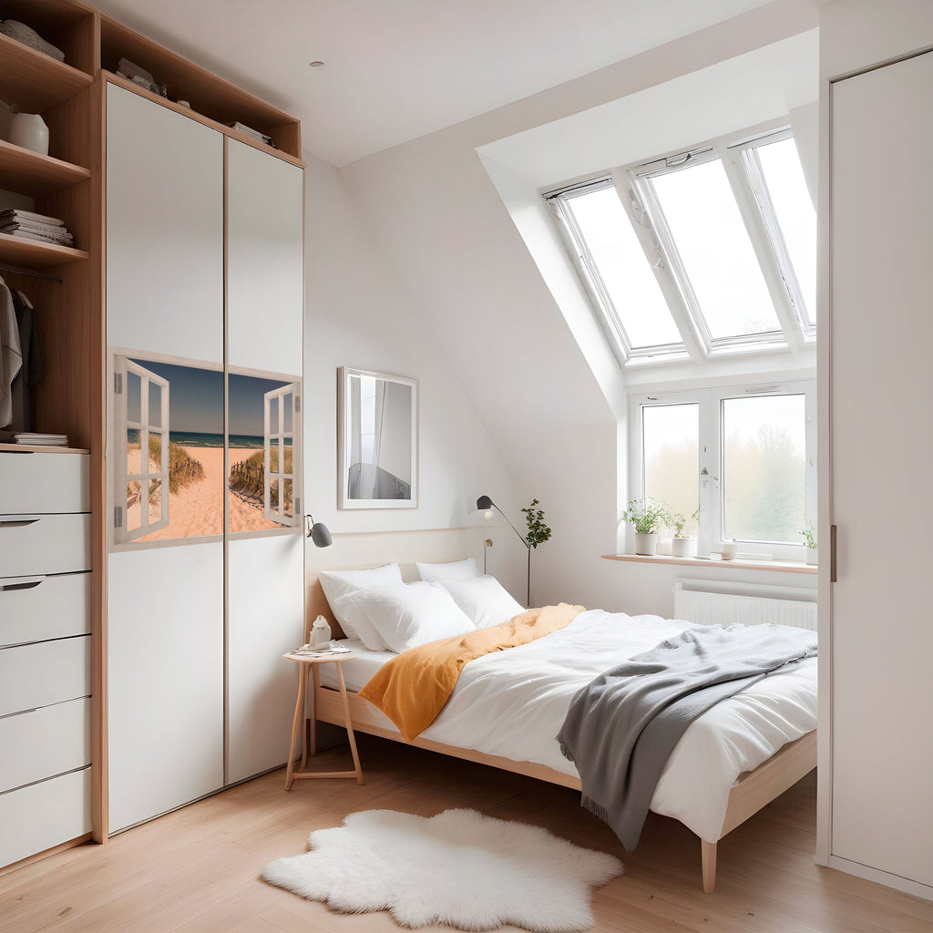 SANDY DREAMSCAPE Peel and Stick Horizontal Poster