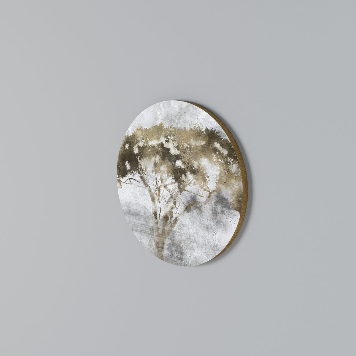 LONESOME CROWN Round Wall Art