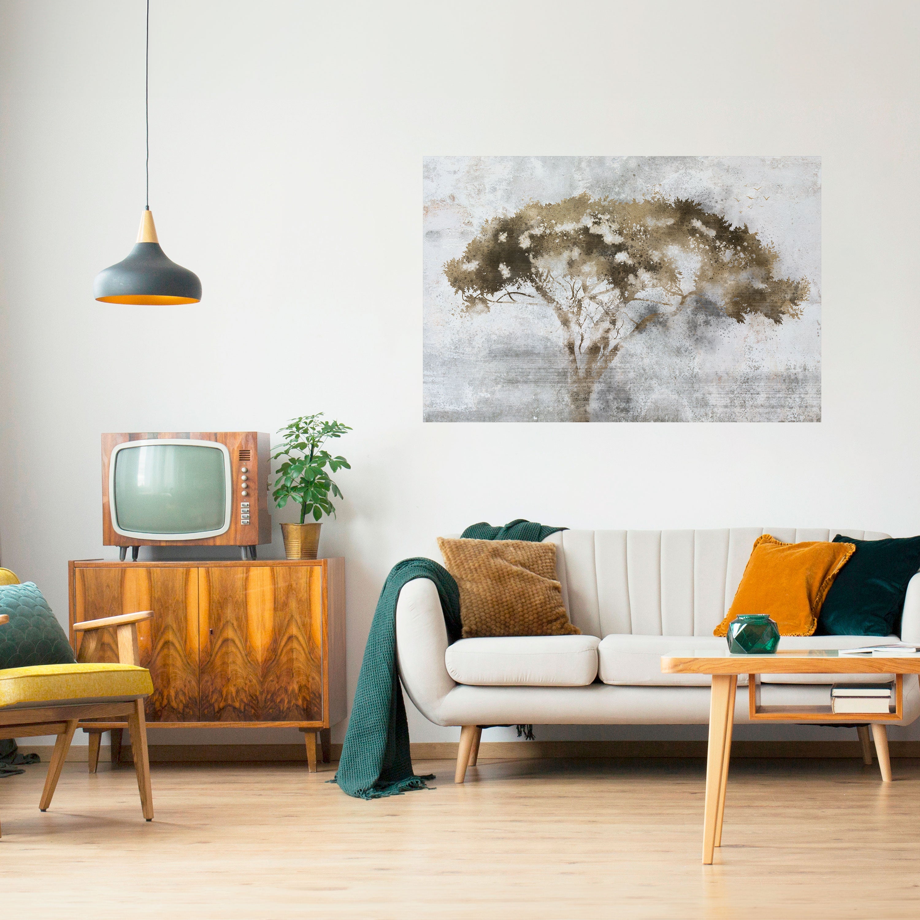 LONESOME CROWN Peel and Stick Horizontal Poster