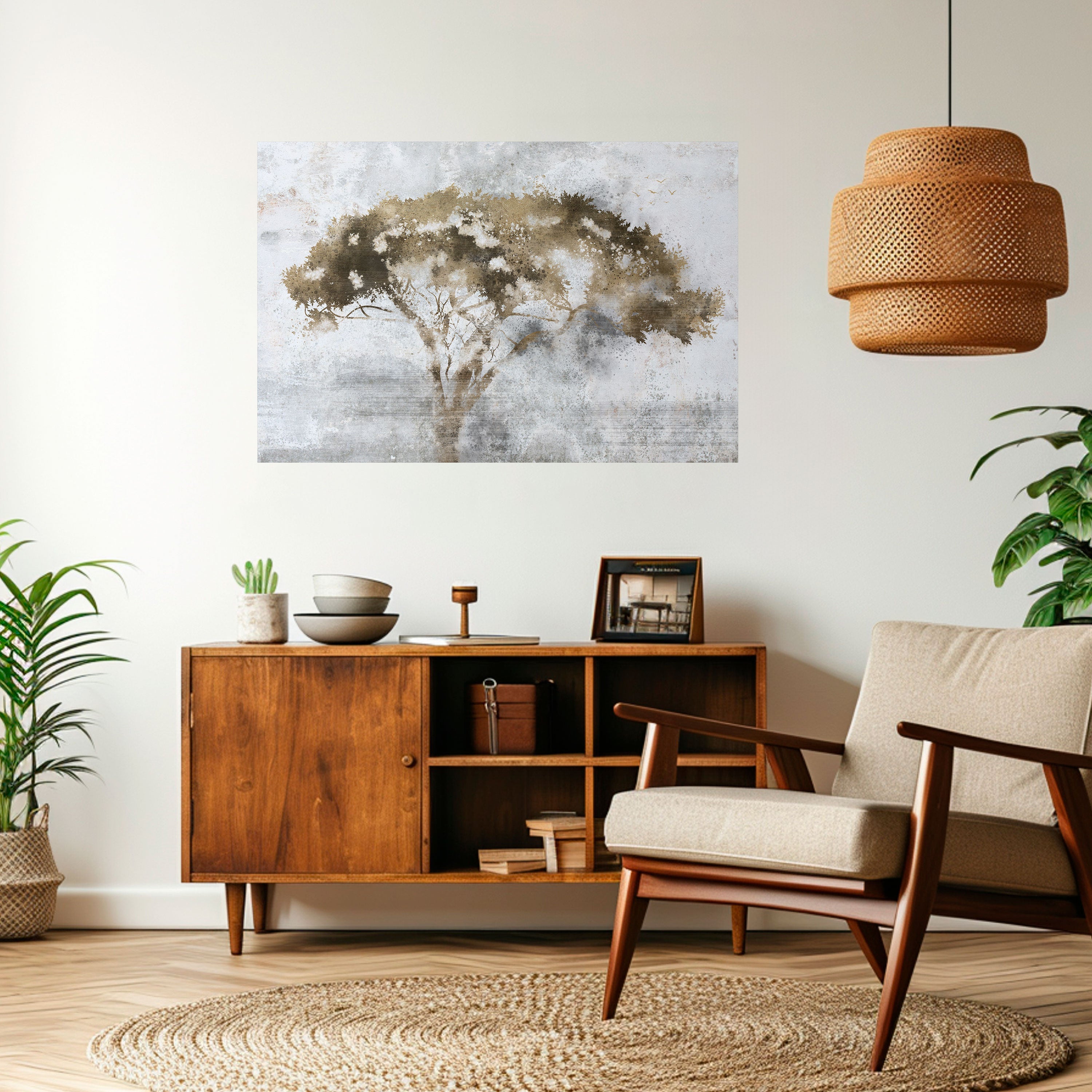 LONESOME CROWN Peel and Stick Horizontal Poster