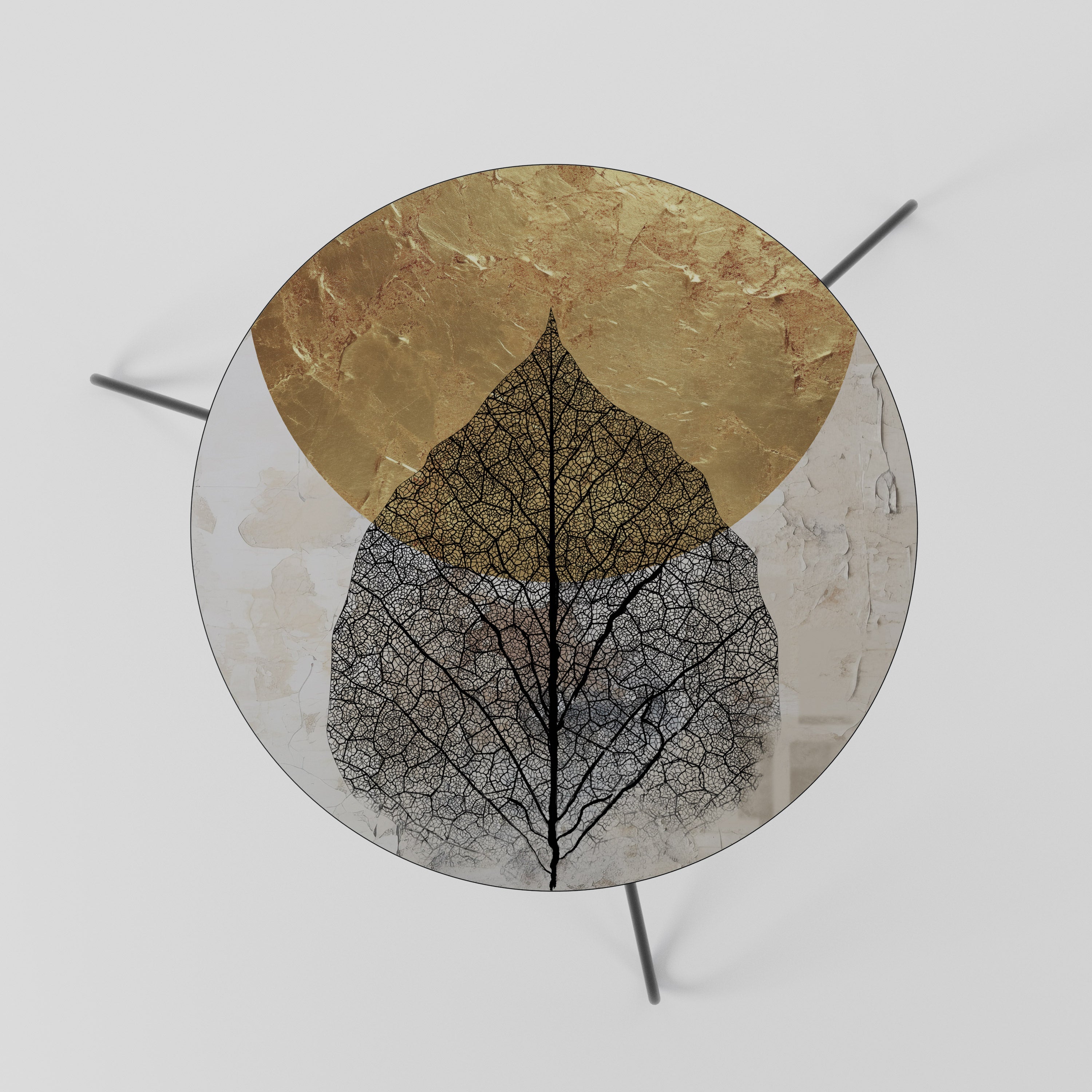 GOLD NERVATIO Coffee Table 60