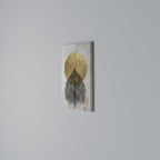 GOLD NERVATIO Quadro em tela vertical