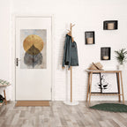 GOLD NERVATIO Peel and Stick Vertical Poster