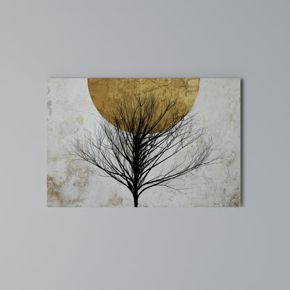 LONELY TREE Horizontal Canvas Print