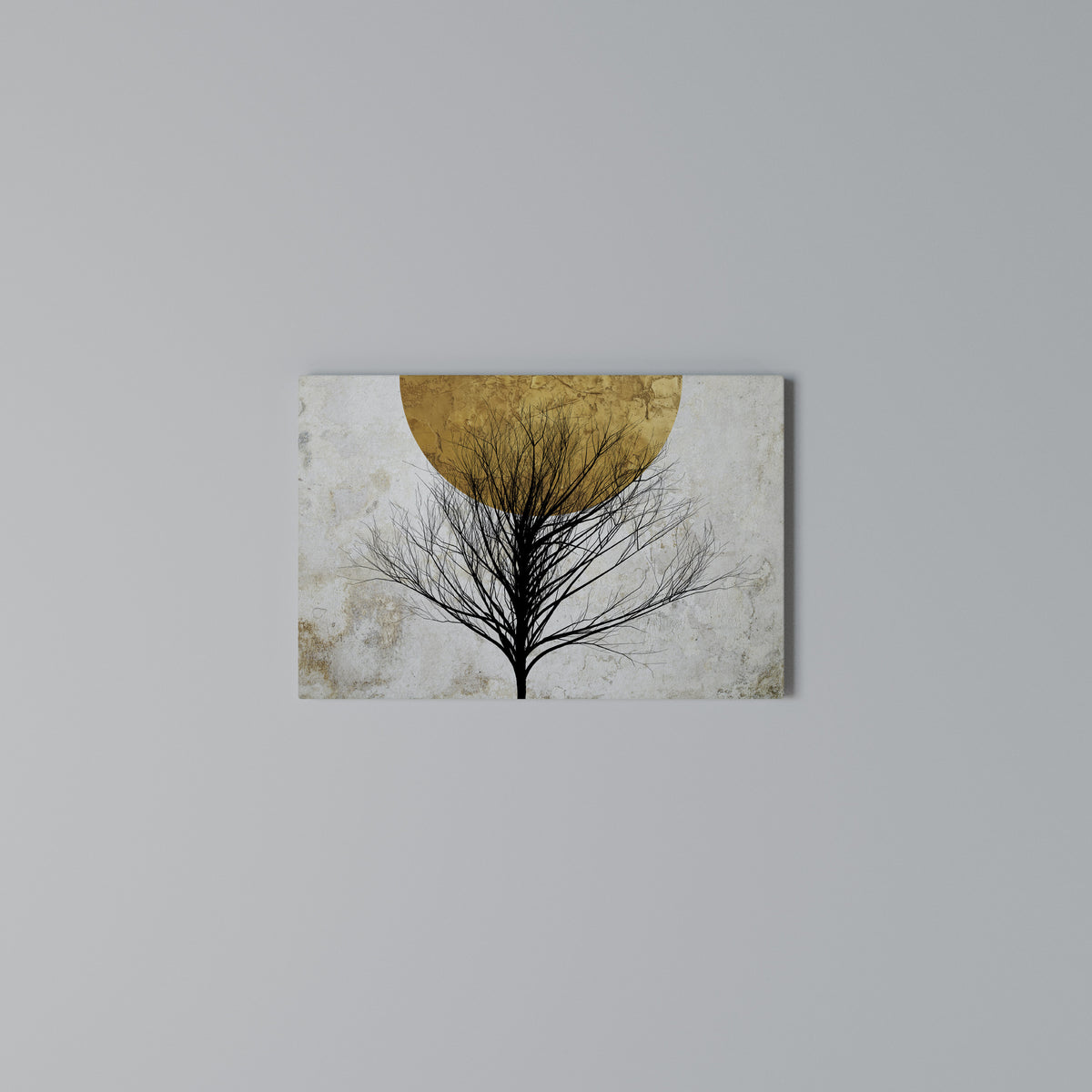 LONELY TREE Horizontal Canvas Print