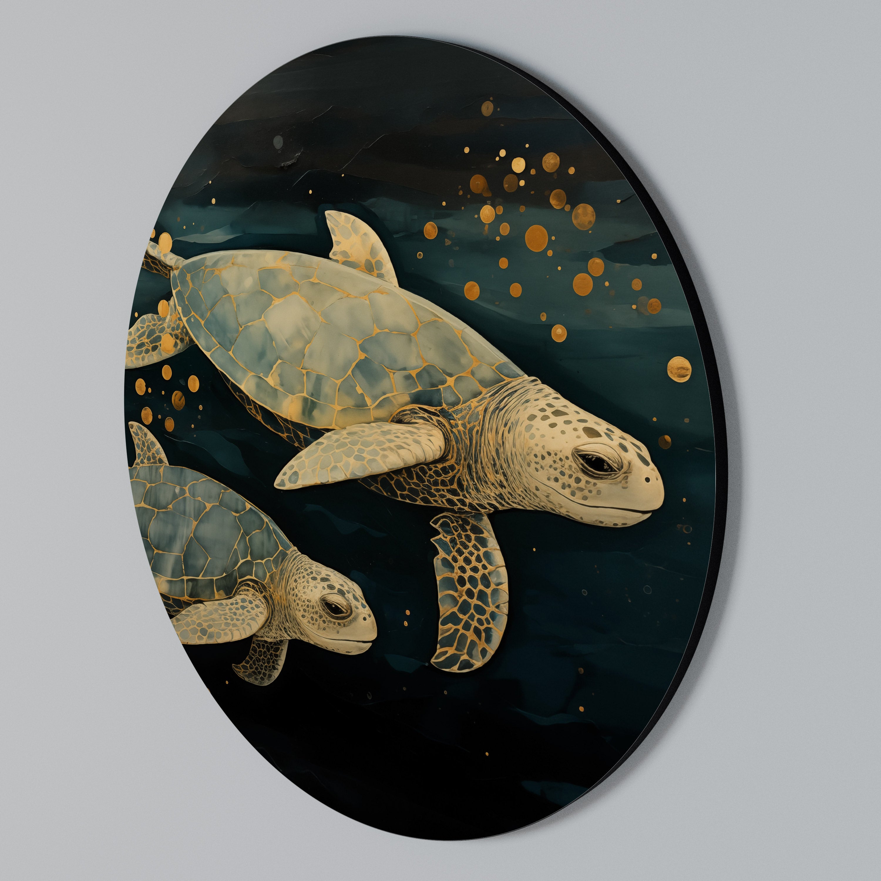 SERENE JOURNEY Arte de Parede Redonda