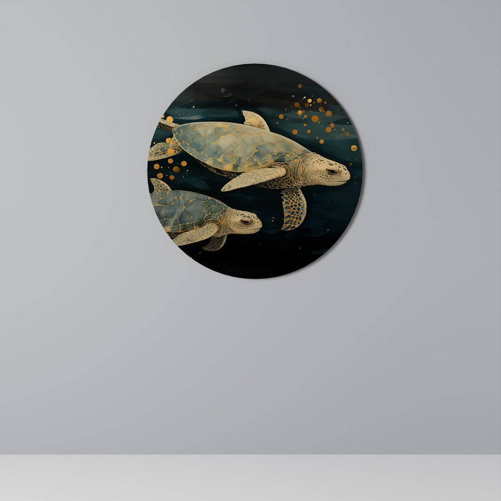 SERENE JOURNEY Quadro Redondo Decorativo