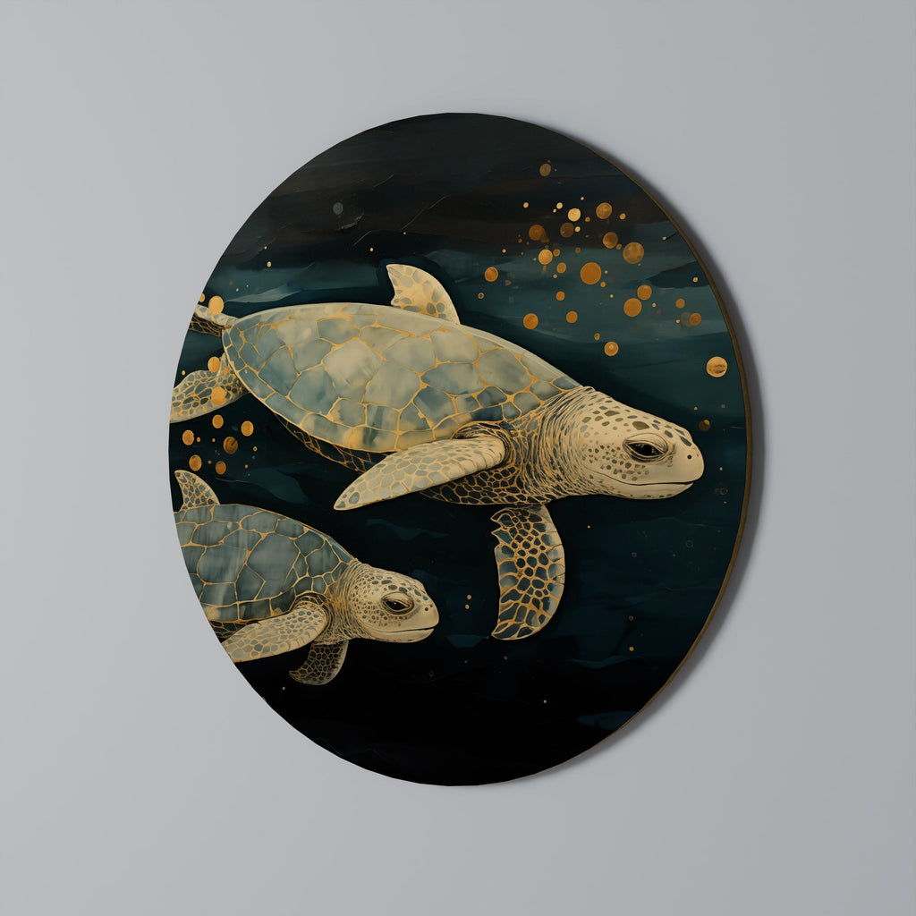 SERENE JOURNEY Quadro Redondo Decorativo