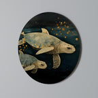 SERENE JOURNEY Quadro Redondo Decorativo