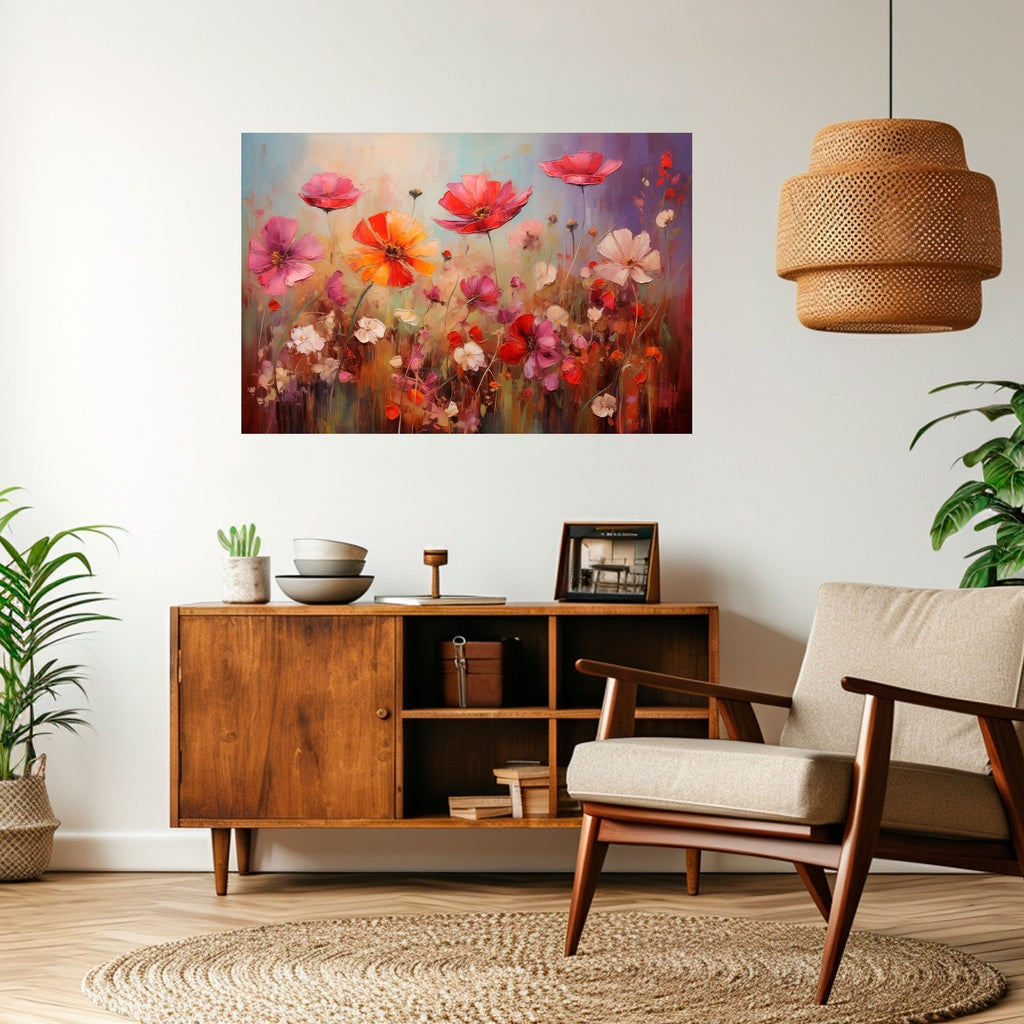 GARDEN DAYDREAM Peel and Stick Horizontal Poster