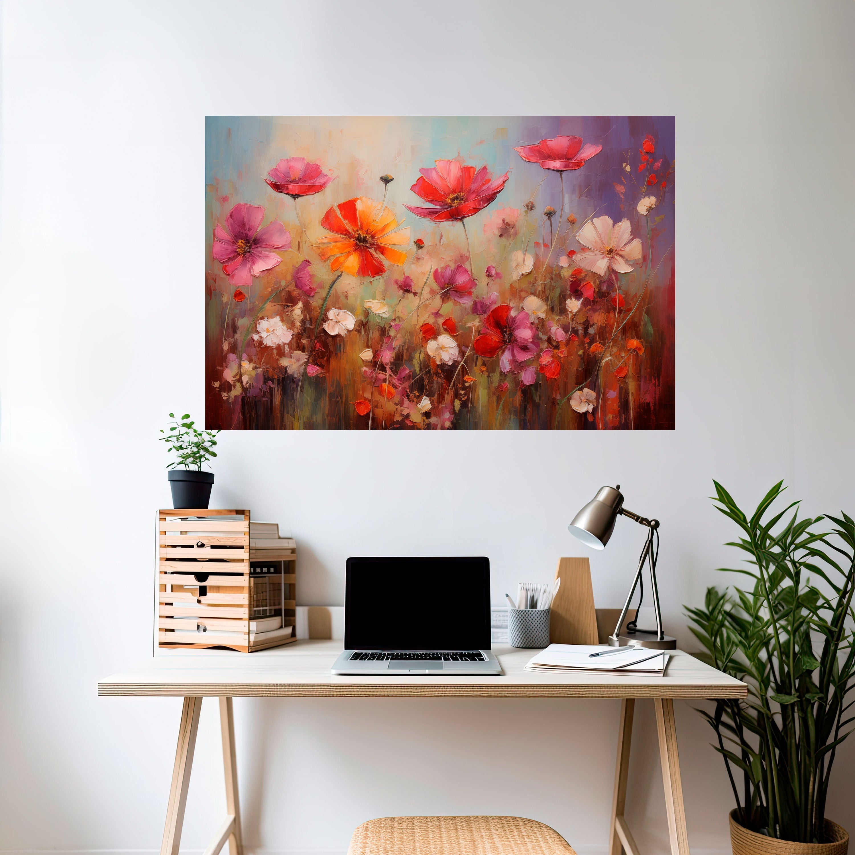 GARDEN DAYDREAM Peel and Stick Horizontal Poster