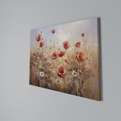 POPPY DREAMSCAPE Horizontal Canvas Print