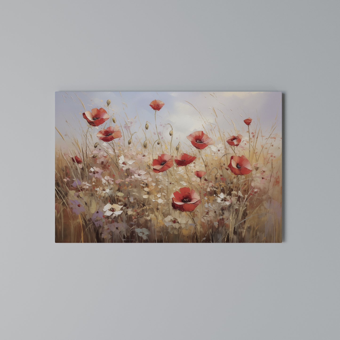 POPPY DREAMSCAPE Horizontal Canvas Print