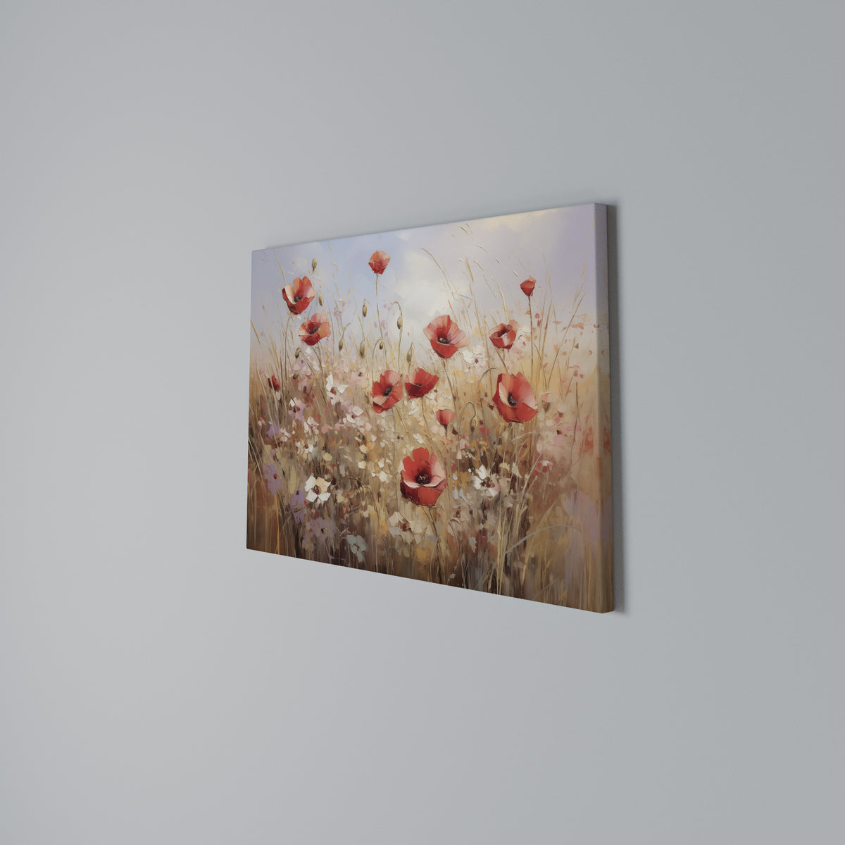 POPPY DREAMSCAPE Horizontal Canvas Print