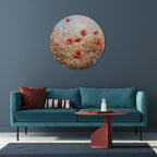 POPPY DREAMSCAPE Quadro Redondo Decorativo