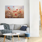 POPPY DREAMSCAPE Poster Horizontal Autocolante