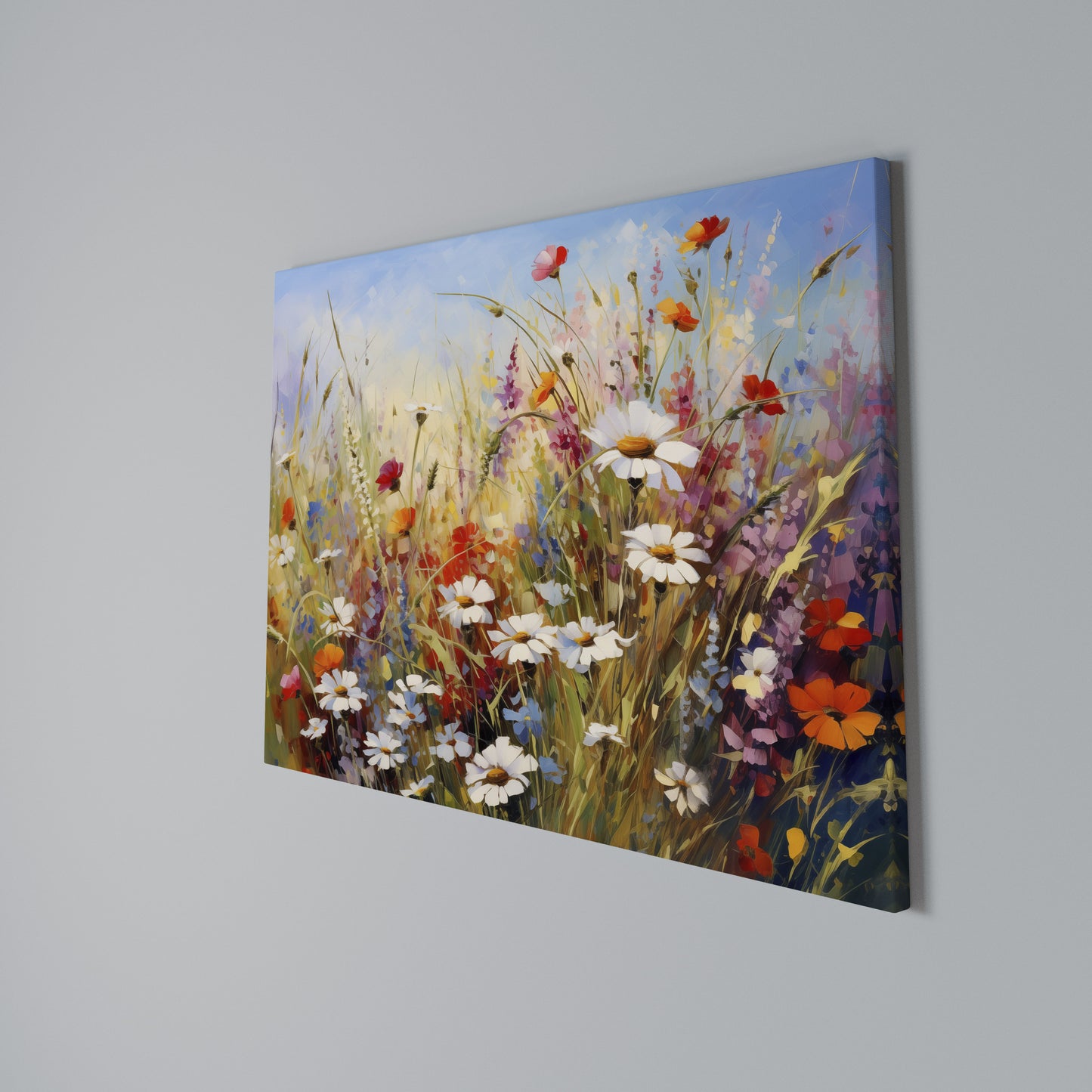 DAISY DAYDREAMS Horizontal Canvas Print