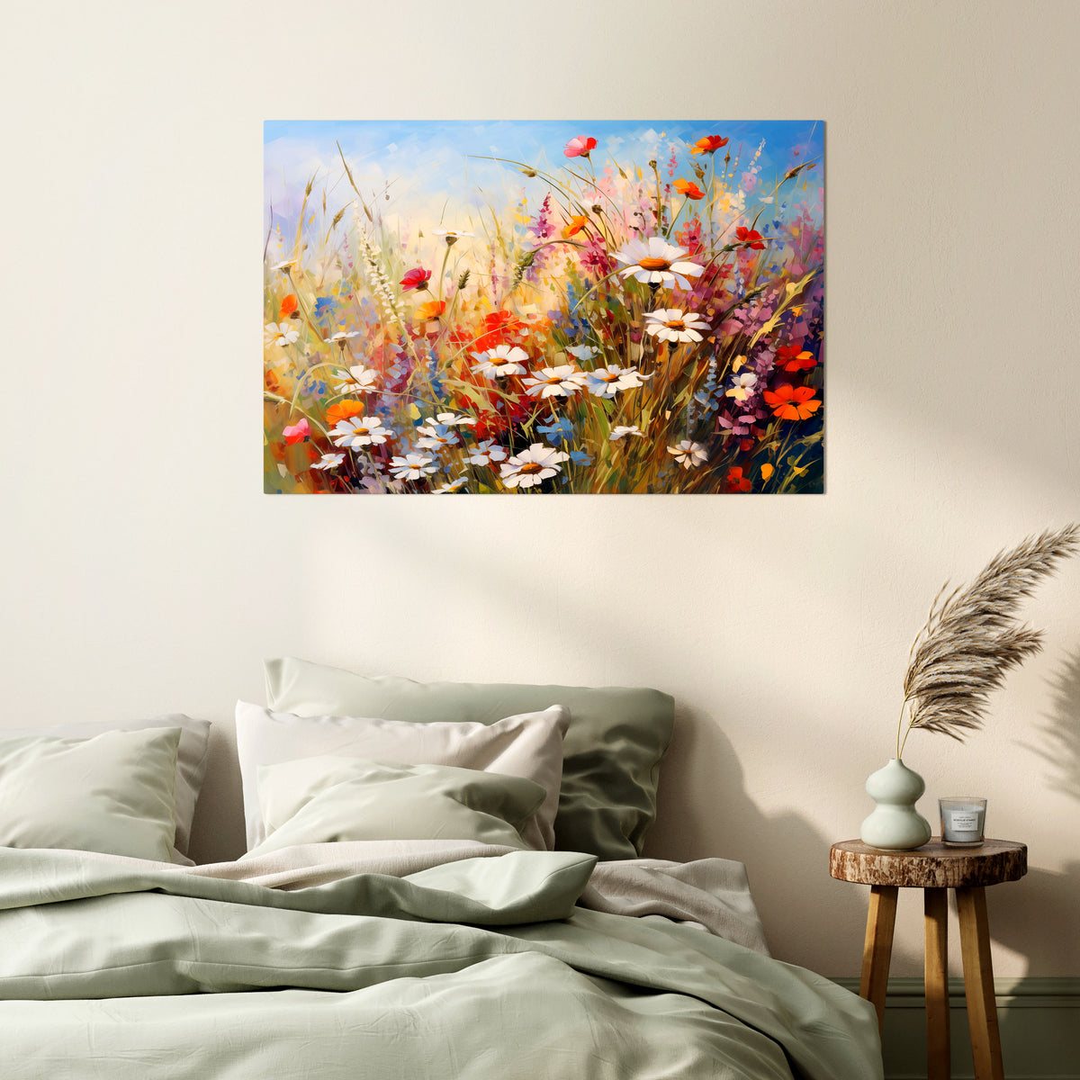 DAISY DAYDREAMS Horizontal Canvas Print