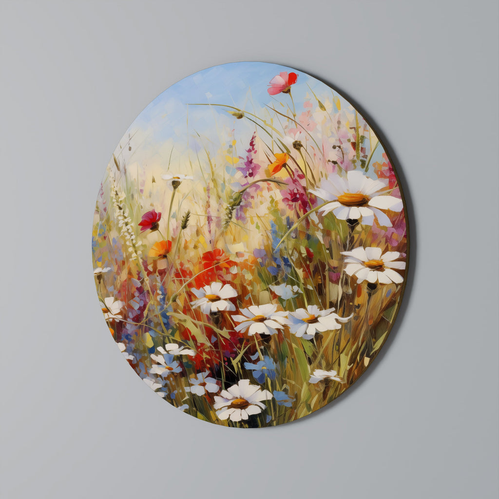 DAISY DAYDREAMS Quadro Redondo Decorativo