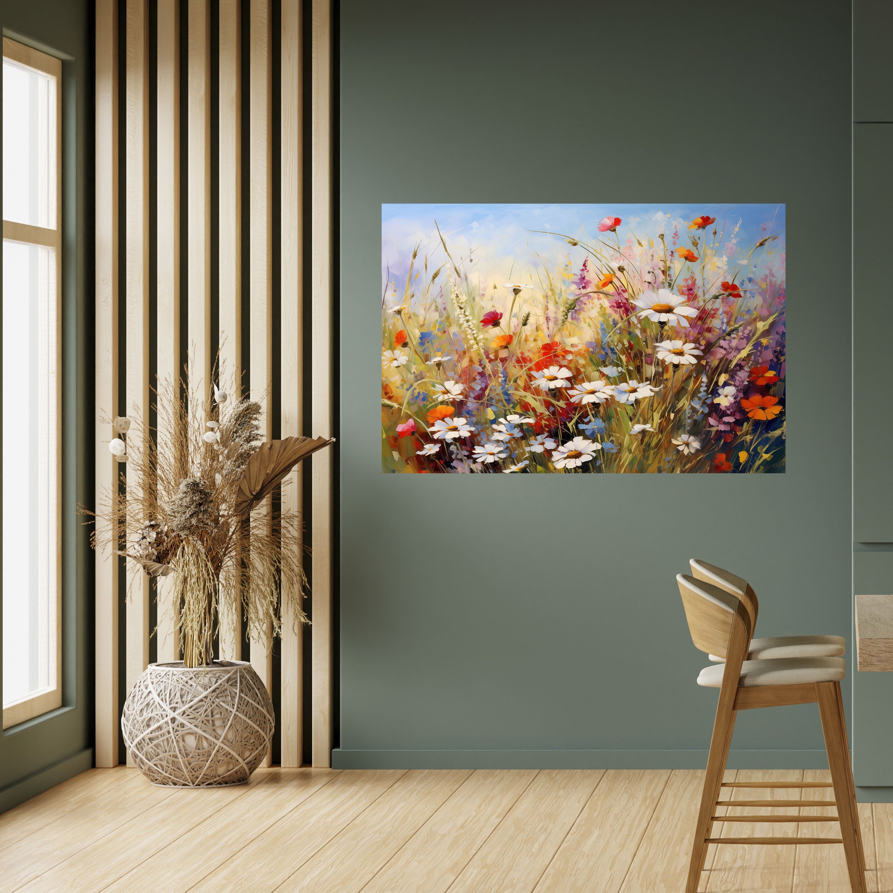 DAISY DAYDREAMS Peel and Stick Horizontal Poster