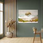 GOLDEN WINTER Poster Horizontal Autocolante