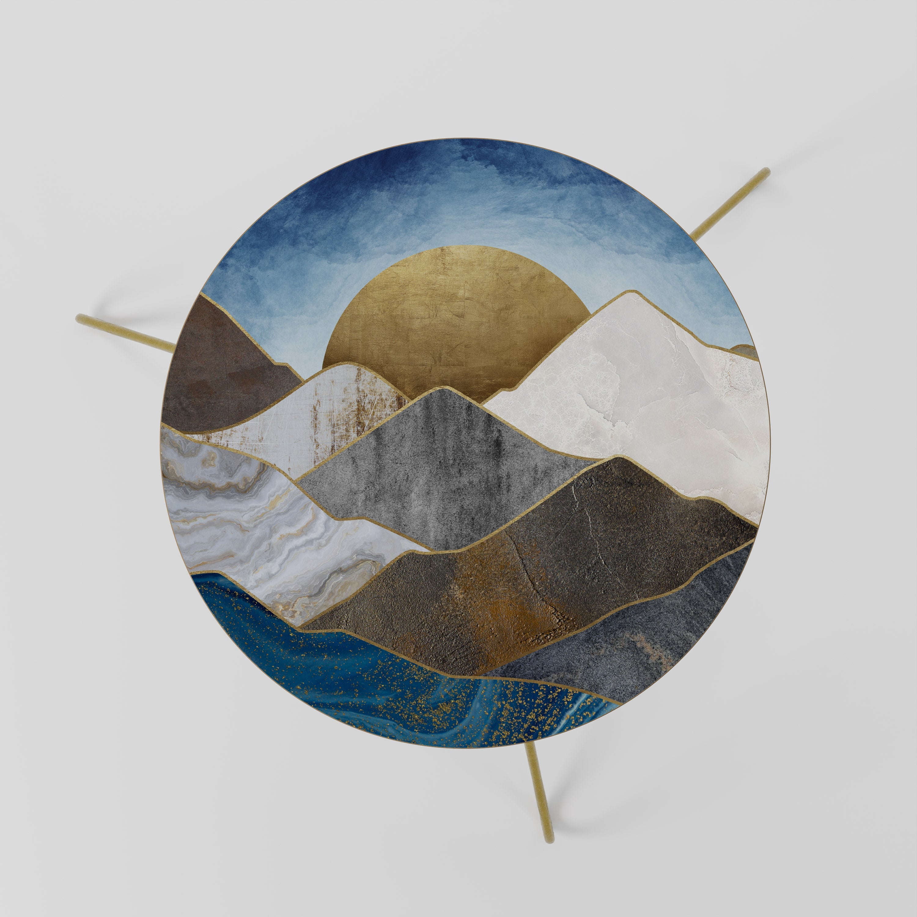 SHEEN OF PEAKS Mesa de Centro 60