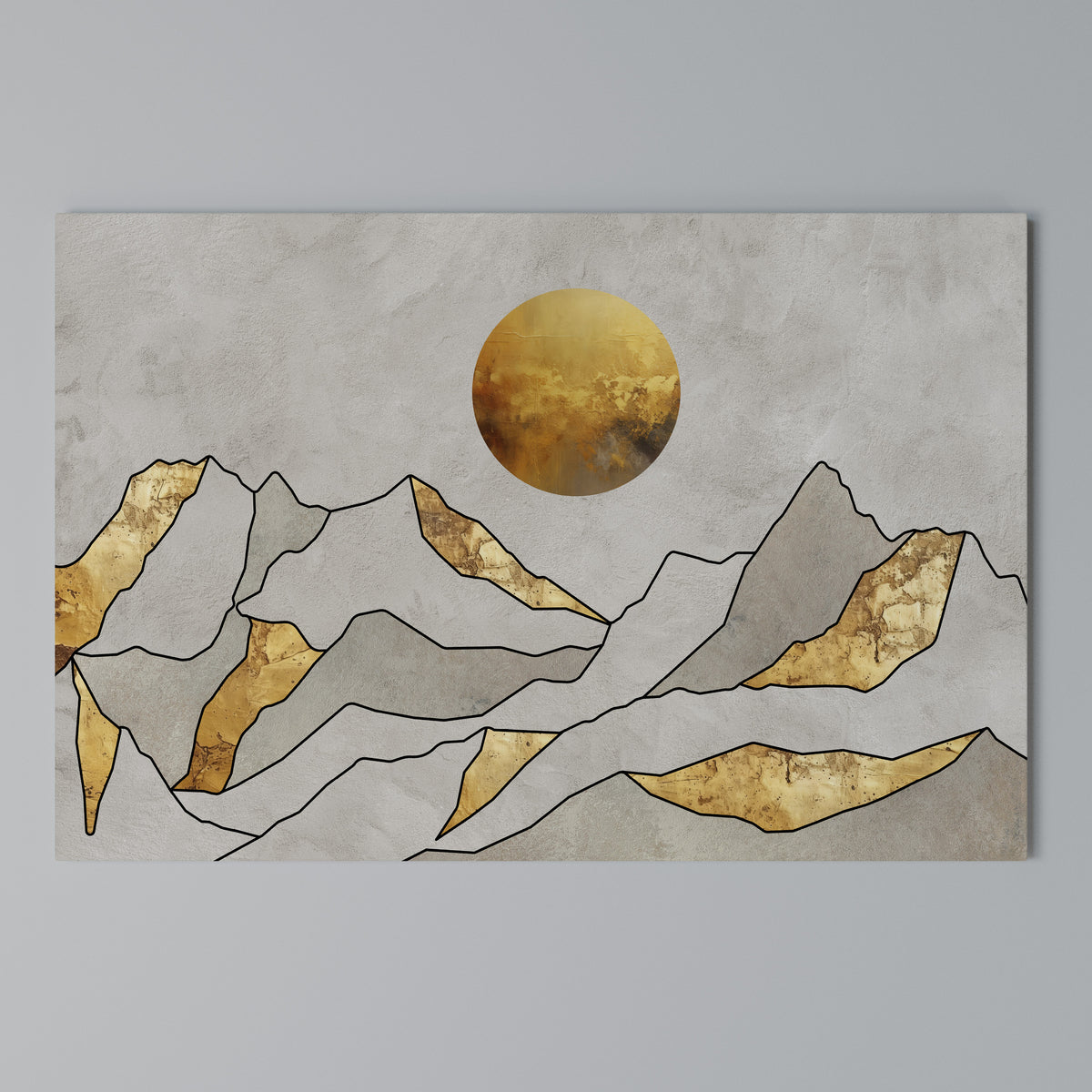 SUNNY BLAZE Horizontal Canvas Print
