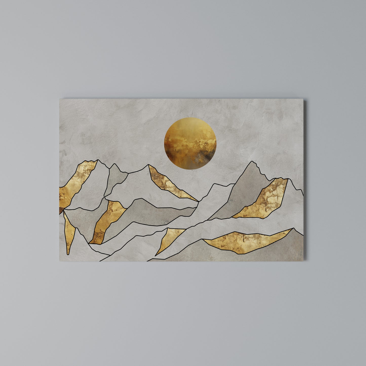 SUNNY BLAZE Horizontal Canvas Print