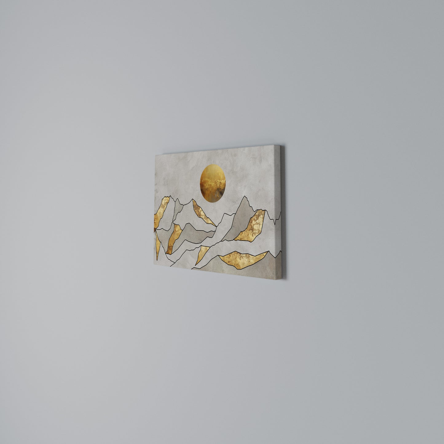 SUNNY BLAZE Horizontal Canvas Print