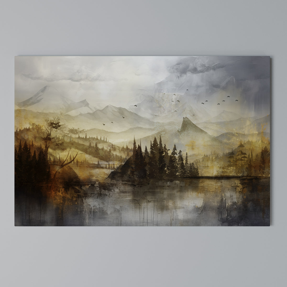 AUTUMN AURA Horizontal Canvas Print