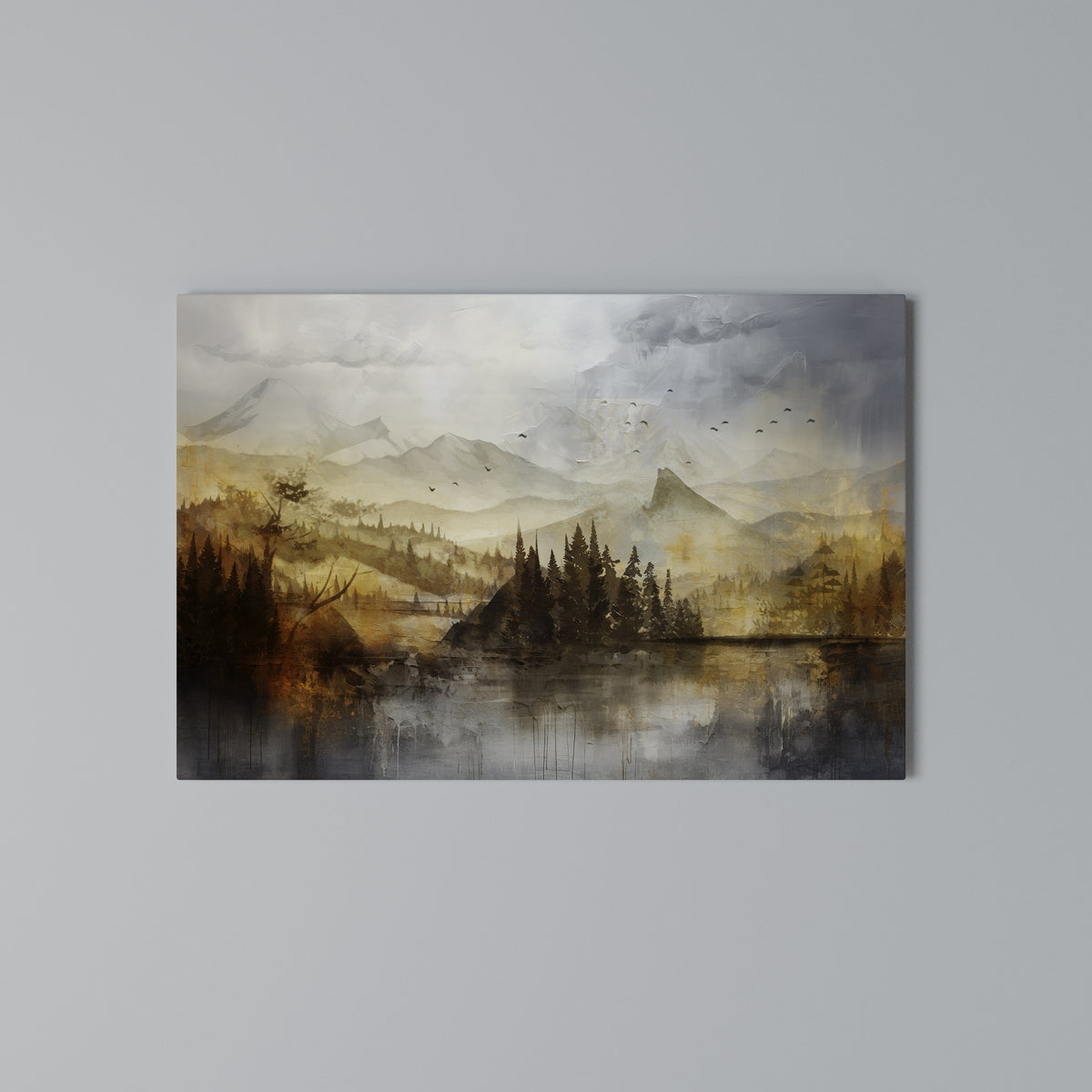 AUTUMN AURA Horizontal Canvas Print