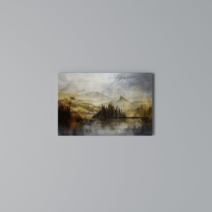 AUTUMN AURA Horizontal Canvas Print