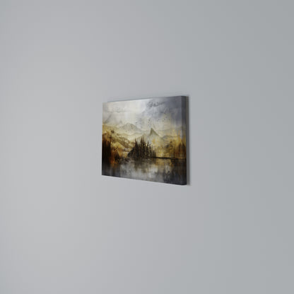 AUTUMN AURA Horizontal Canvas Print