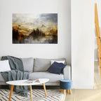 AUTUMN AURA Peel and Stick Horizontal Poster