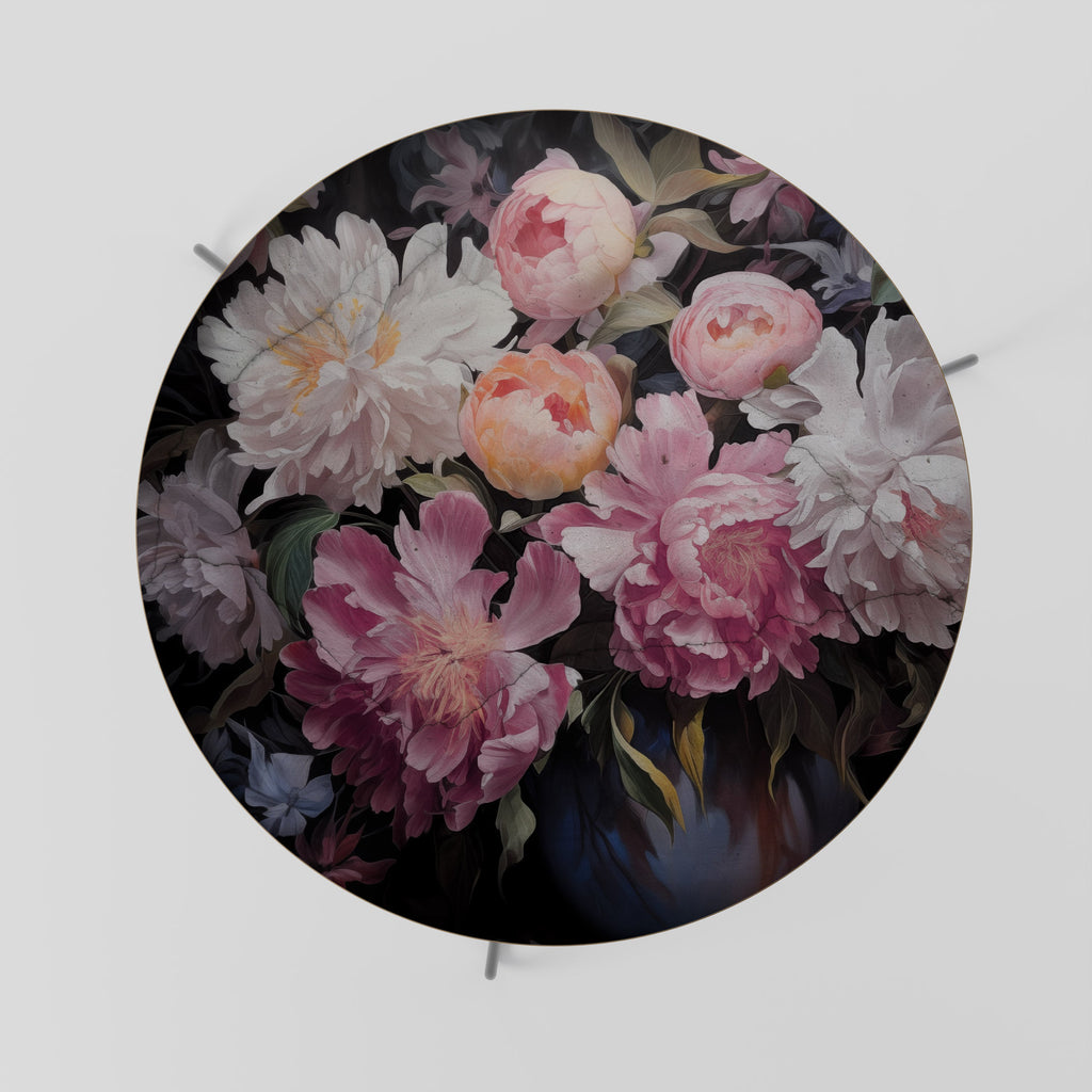 CRASHED PEONIES Mesa de Centro 69