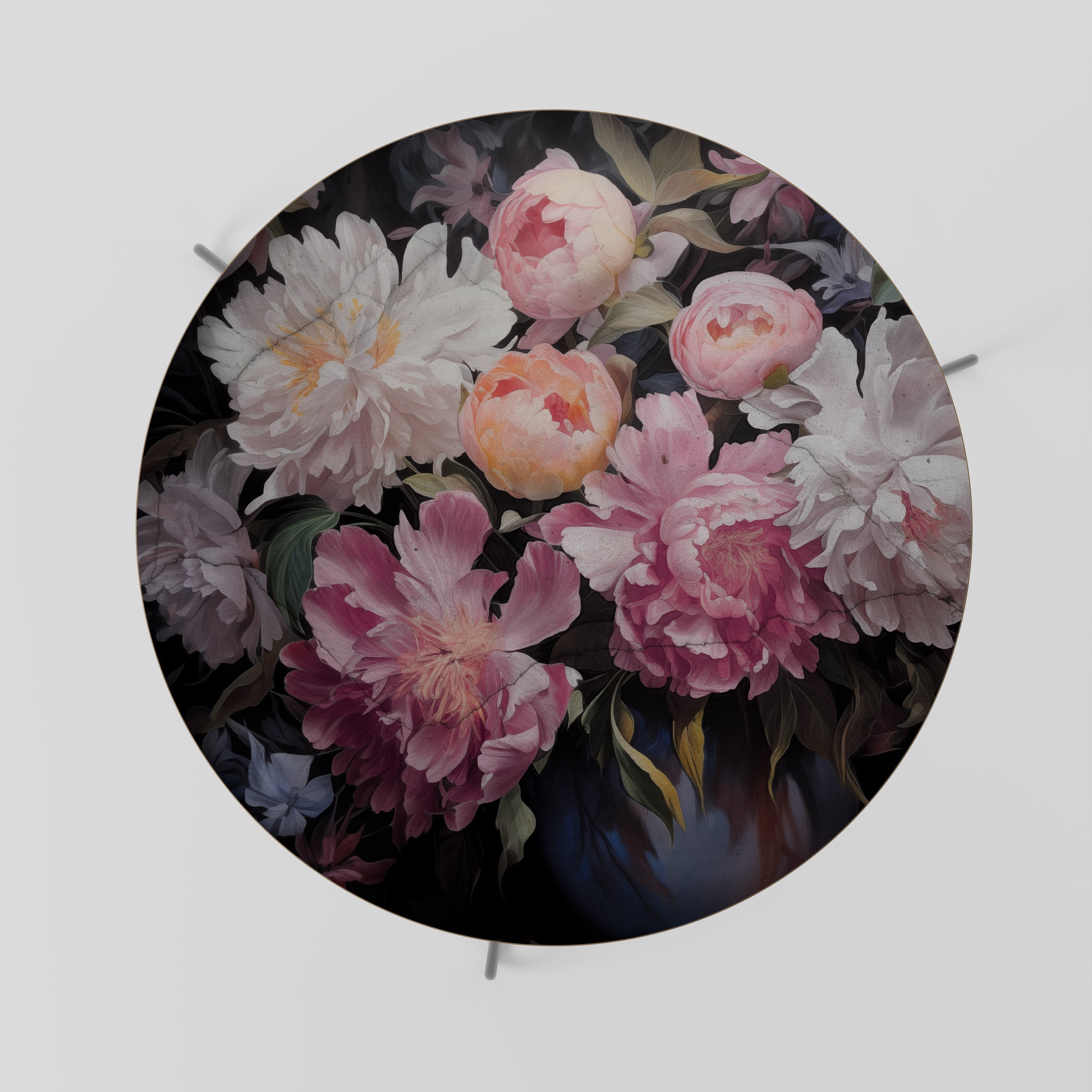 CRASHED PEONIES Mesa de Centro 69