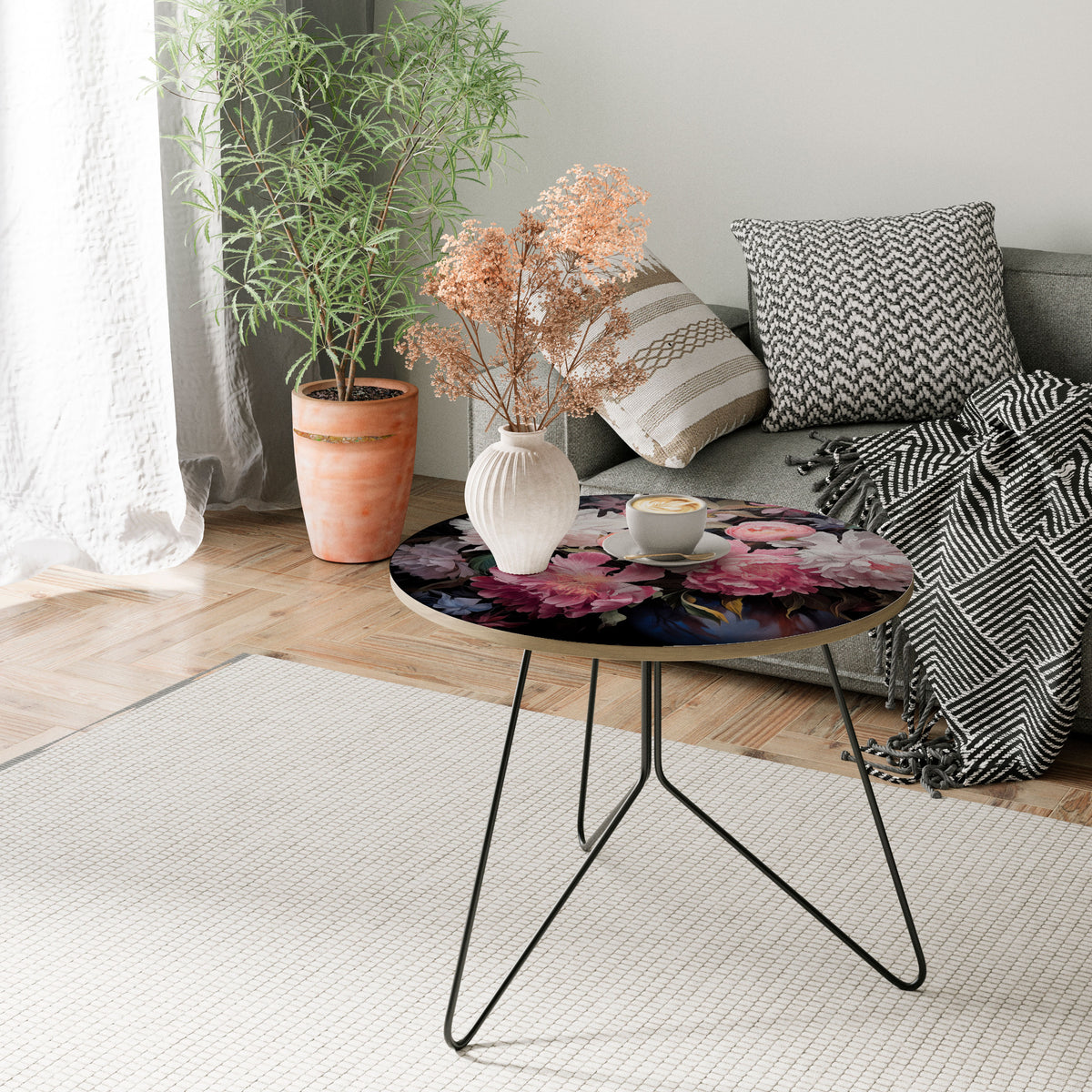 CRASHED PEONIES Coffee Table
