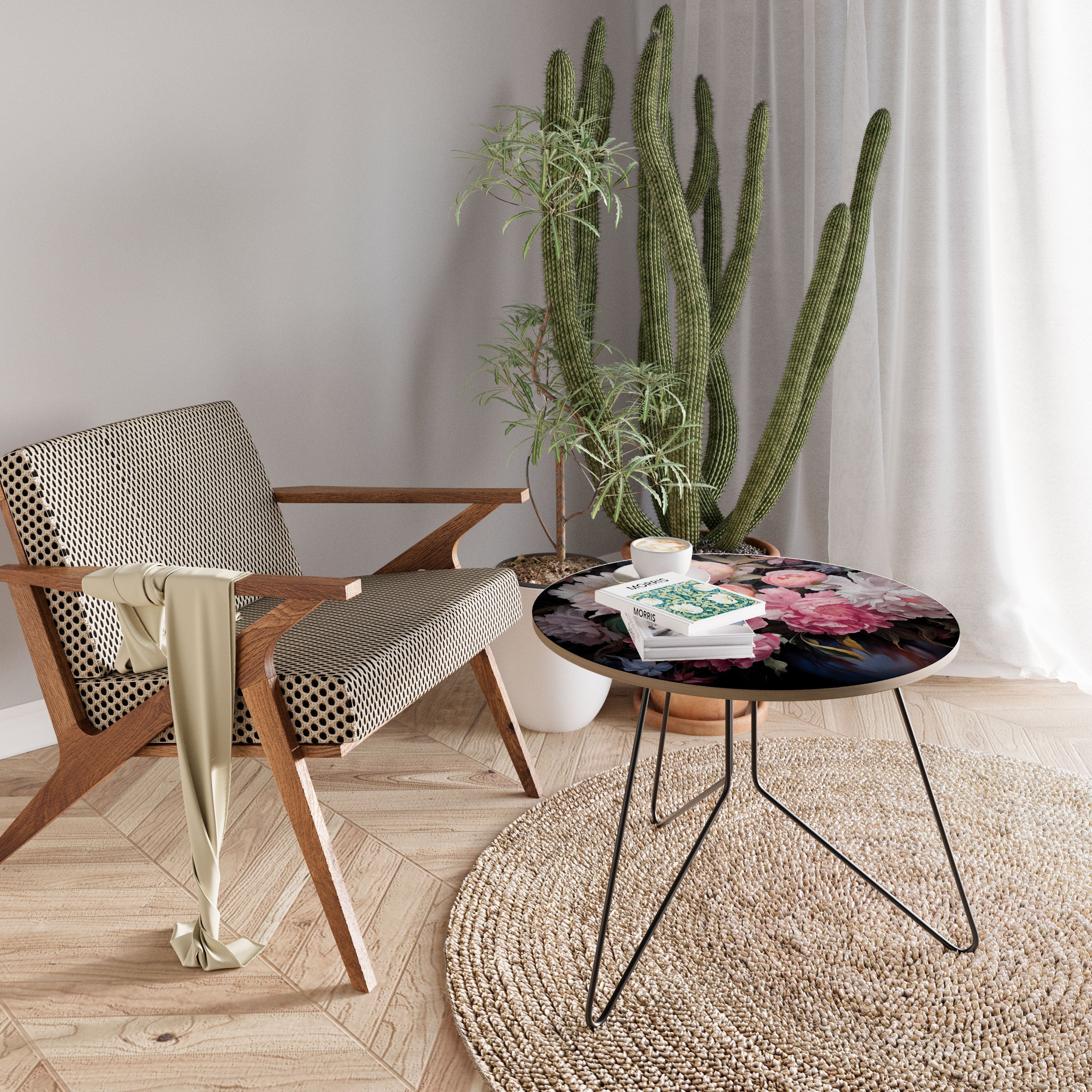 CRASHED PEONIES Mesa de Centro 69