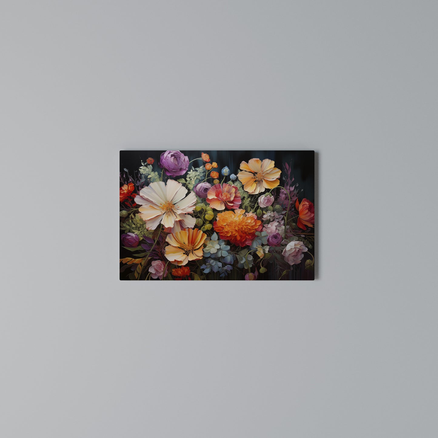 BLOOMING WILDERNESS Horizontal Canvas Print