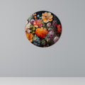 BLOOMING WILDERNESS Round Wall Art